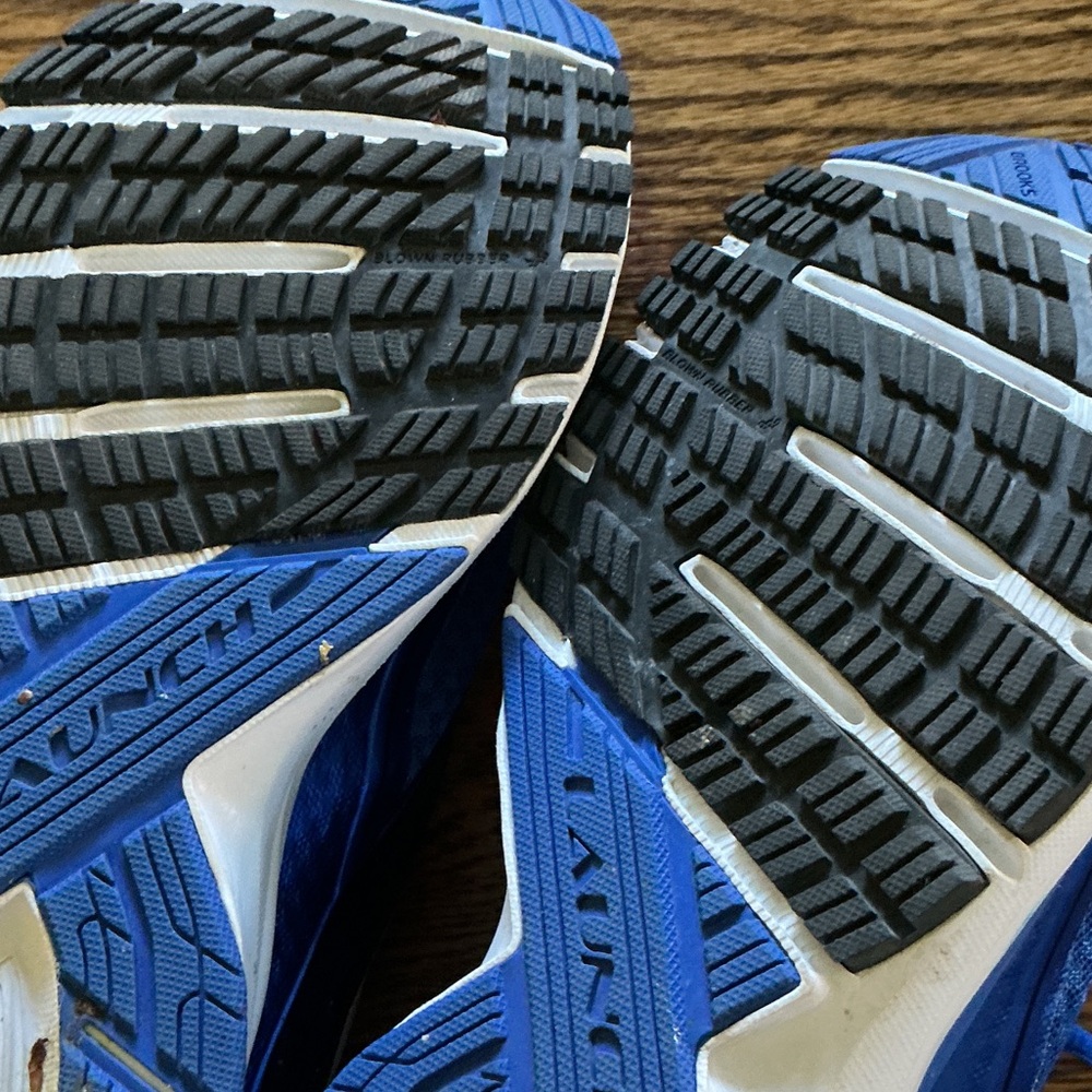 Brooks Launch 4 Athletic Sneakers Shoes Men’s size 11.5 Blue Black - Picture 12 of 12